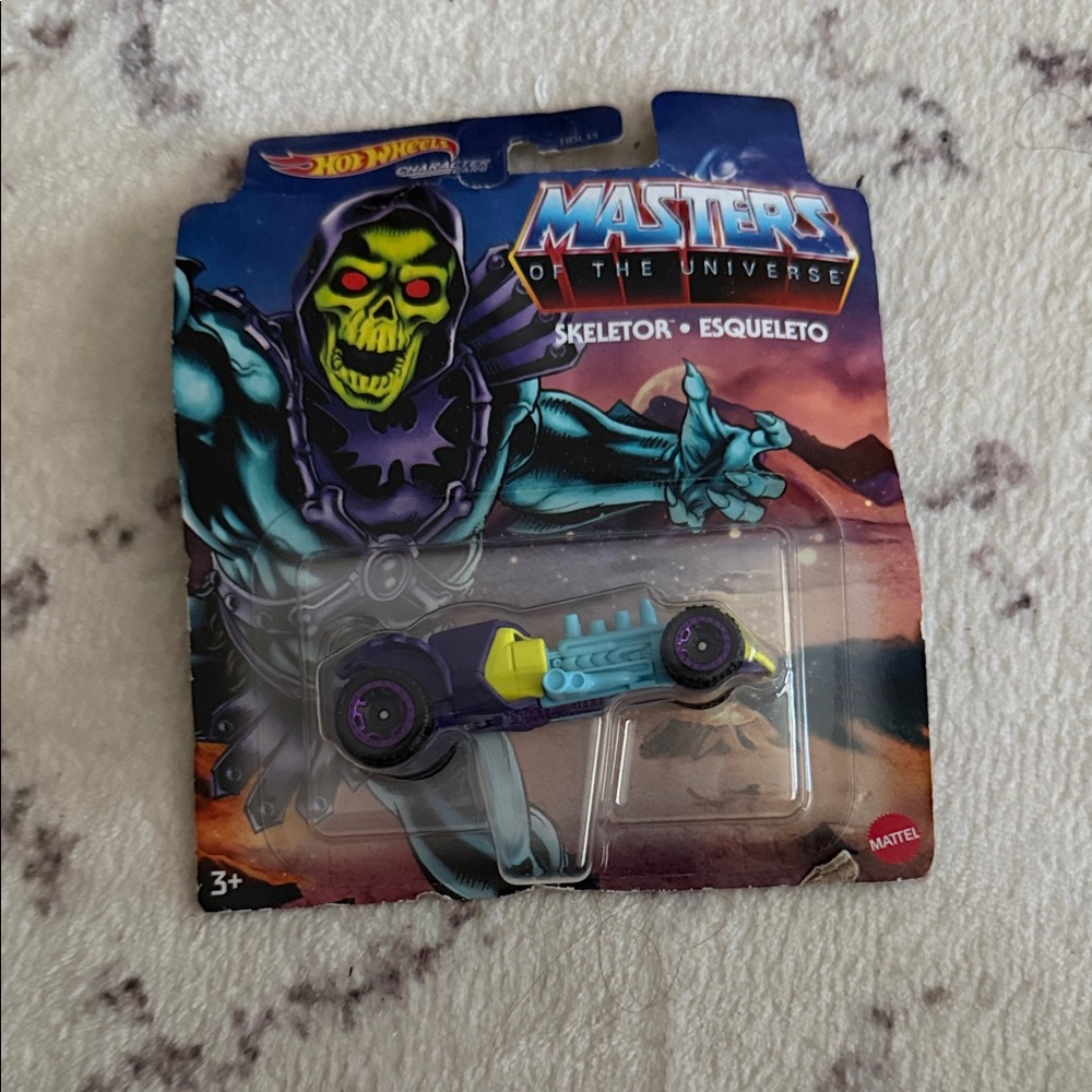 Masters of the Universe Skeletor Car - Purple and Yellow